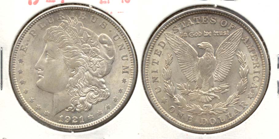 1921 Morgan Silver Dollar EF-45 o