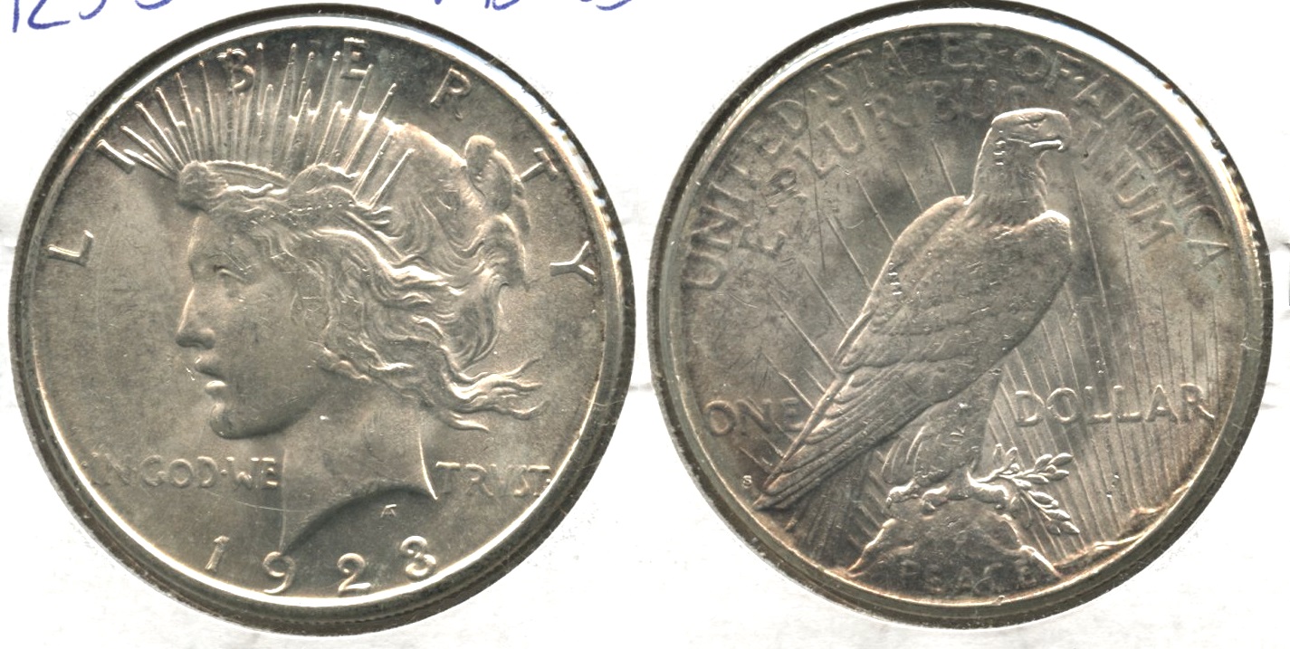 1923-S Peace Silver Dollar MS-63 #a