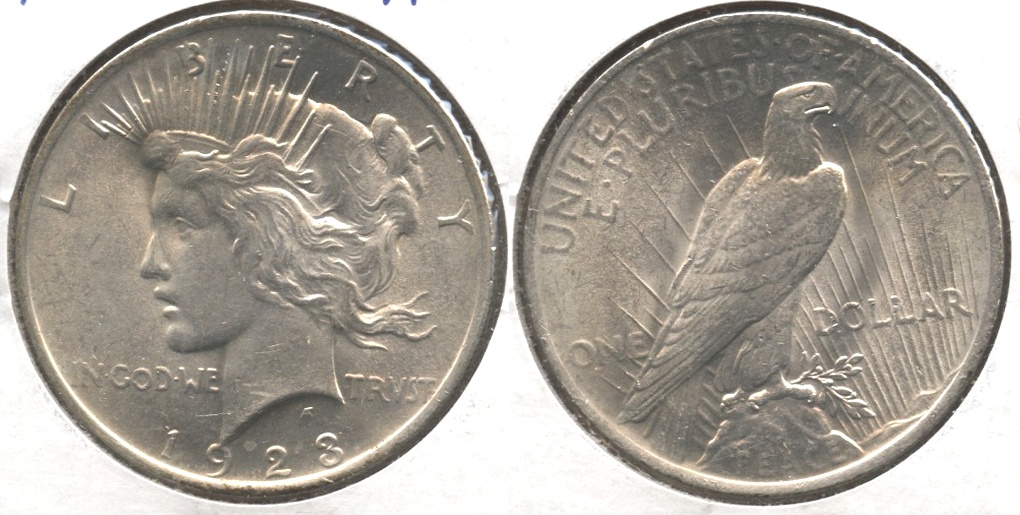 1923 Peace Silver Dollar AU-55 s