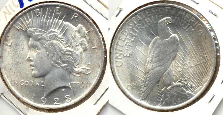 1923 Peace Silver Dollar MS-60 l