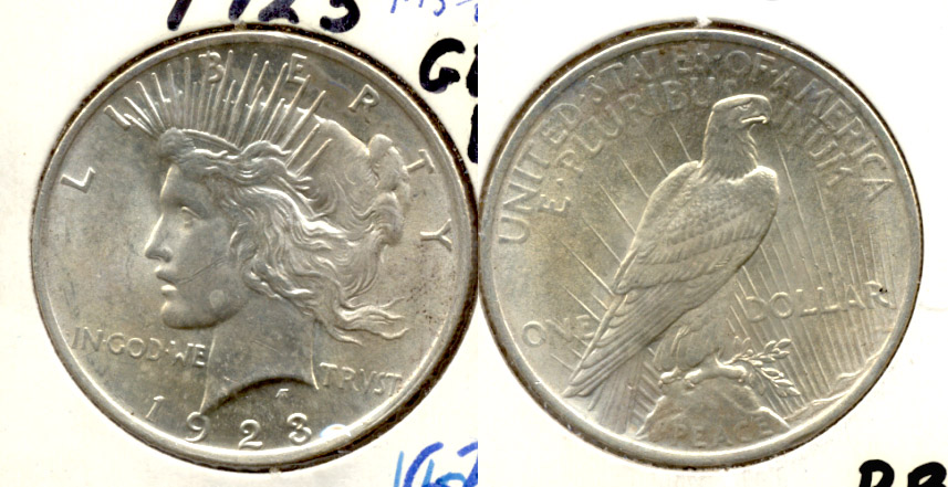 1923 Peace Silver Dollar MS-62 c