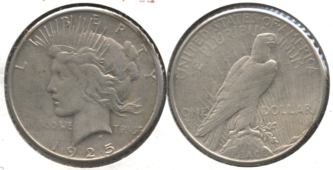 1925-S Peace Silver Dollar Fine-12 #f