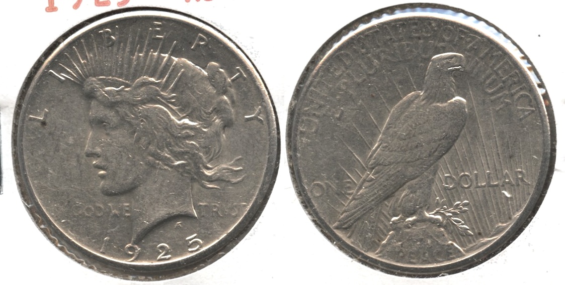 1925 Peace Silver Dollar AU-50 #s