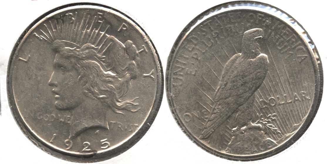 1925 Peace Silver Dollar AU-55 #b