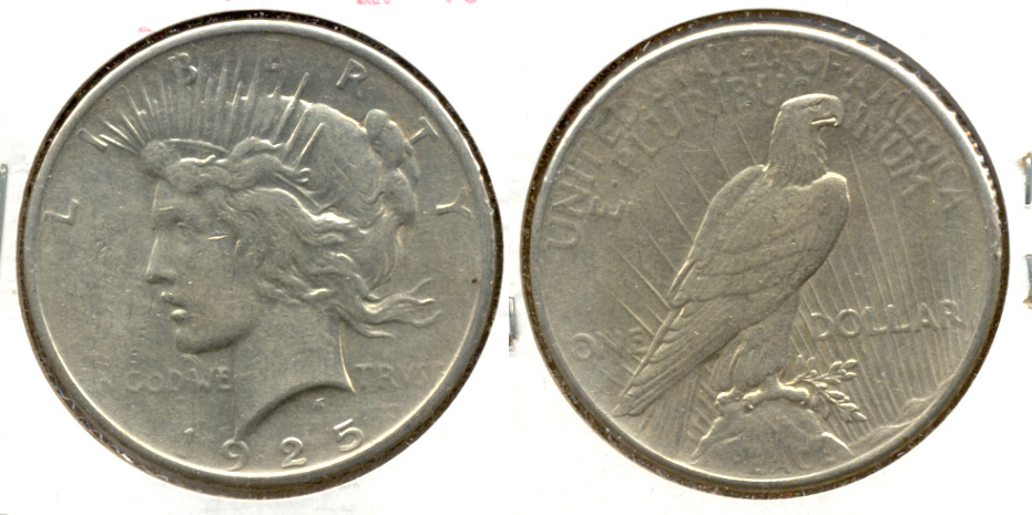 1925 Peace Silver Dollar EF-40 c
