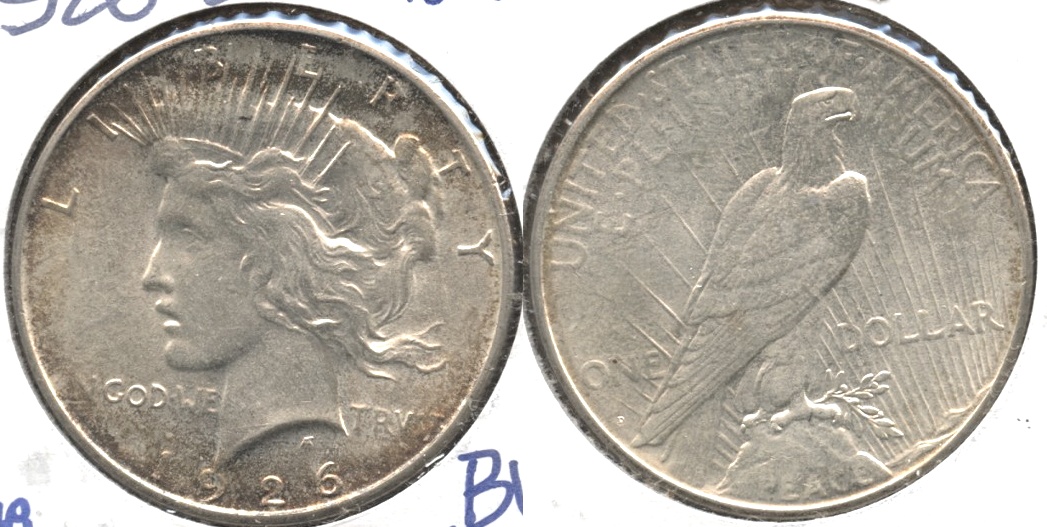 1926-D Peace Silver Dollar MS-62