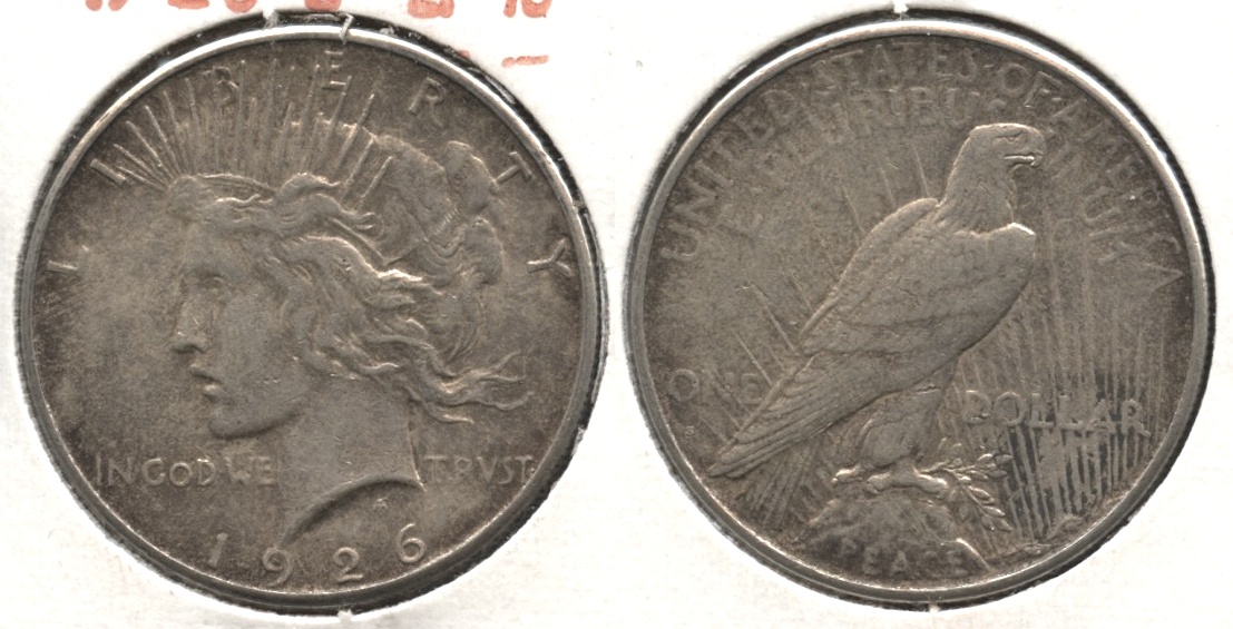 1926-S Peace Silver Dollar EF-40 #g