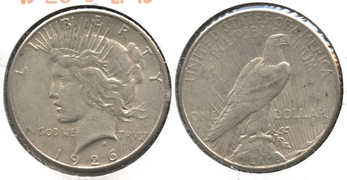 1926-S Peace Silver Dollar EF-40 #o