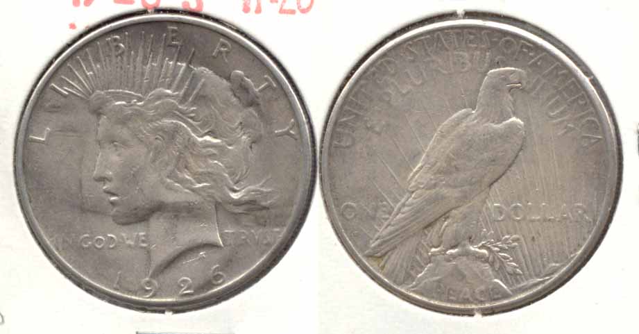 1926-S Peace Silver Dollar VF-20 e