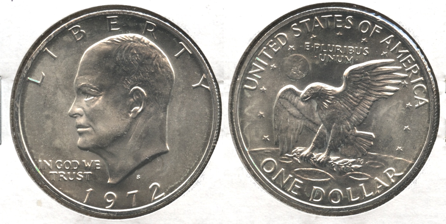 1972-S Eisenhower Dollar Silver Mint State