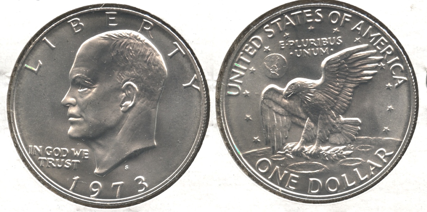 1973-S Eisenhower Dollar Silver Mint State