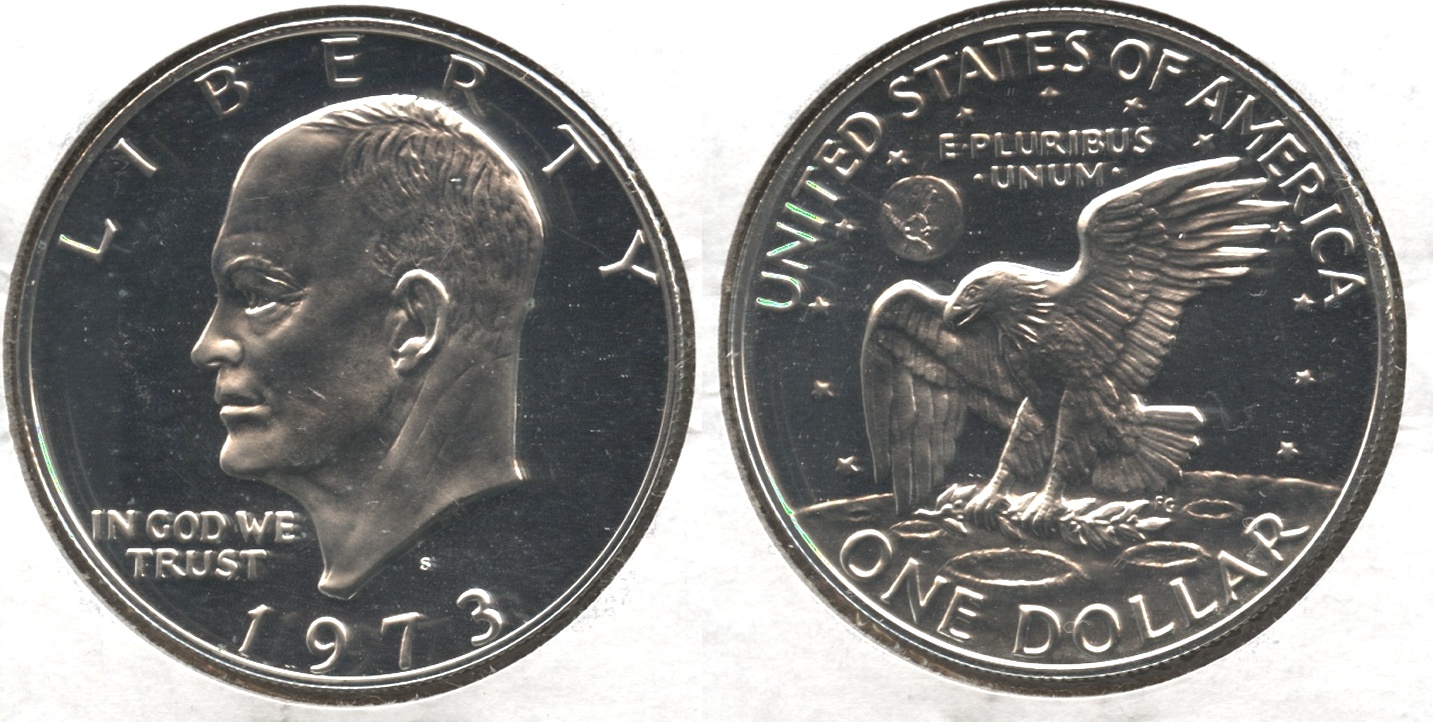 1973-S Eisenhower Dollar Silver Proof