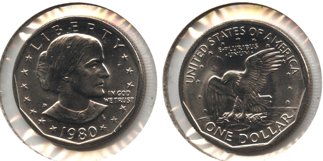 1980-D Anthony Dollar Mint State