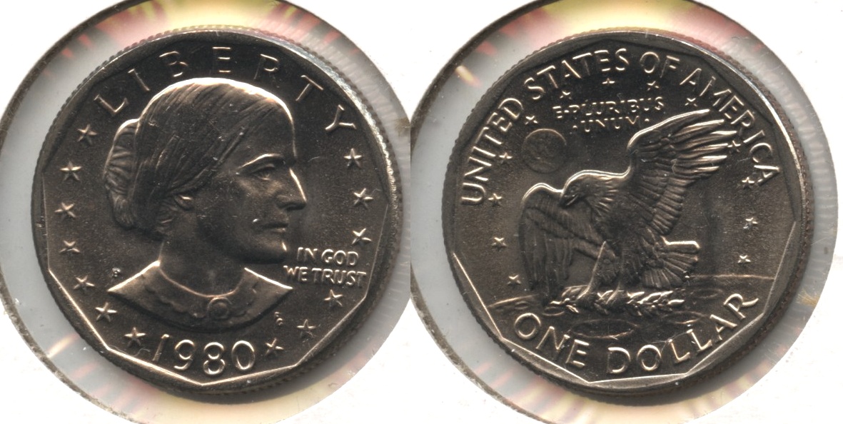 1980-P Anthony Dollar Mint State