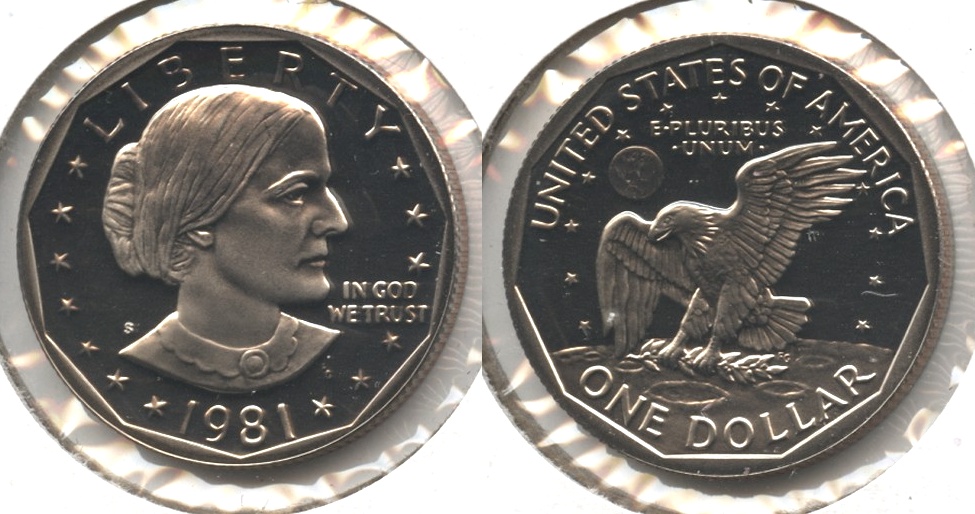 1981-S Type 1 Anthony Dollar Proof