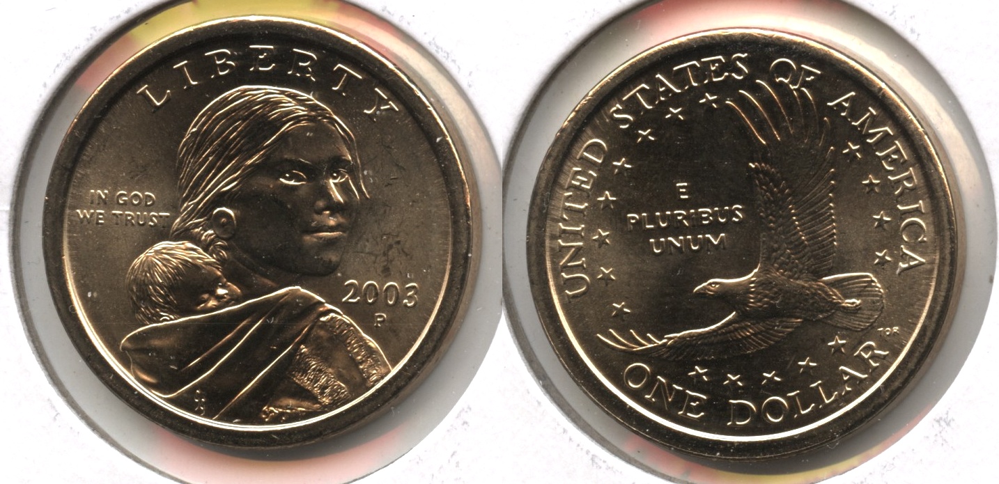 2003-P Sacagawea Dollar Mint State