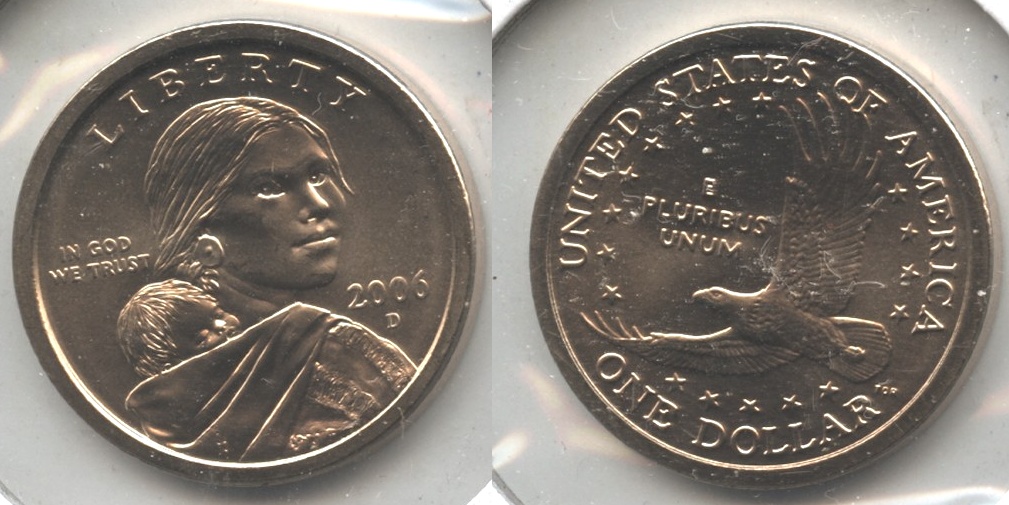 2006-D Sacagawea Dollar Mint Set Satin Finish