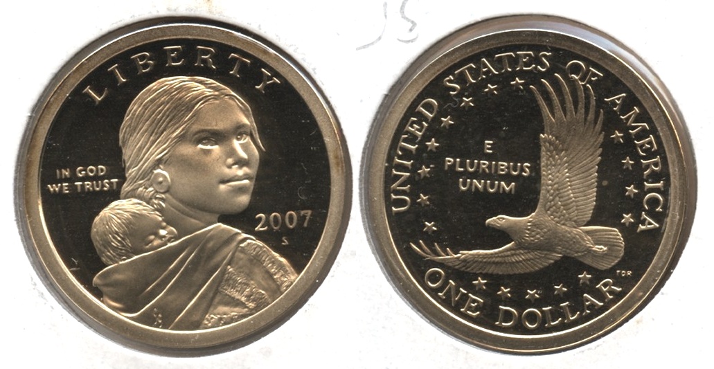 2007-S Sacagawea Dollar Proof