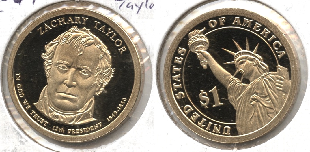2009-S Zachary Taylor Presidential Dollar Proof