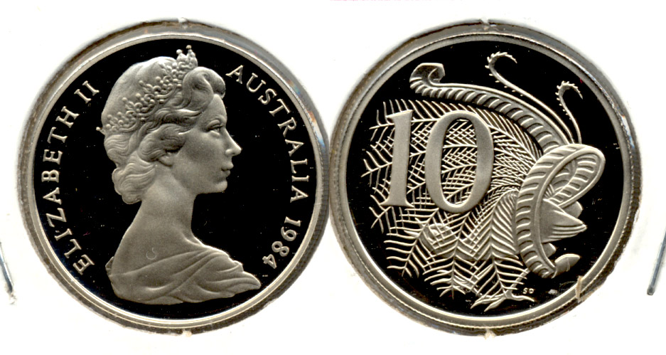 1984 Australia 10 Cents Proof