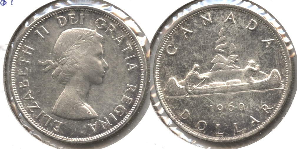 1960 Canada 1 Dollar MS-60 #a