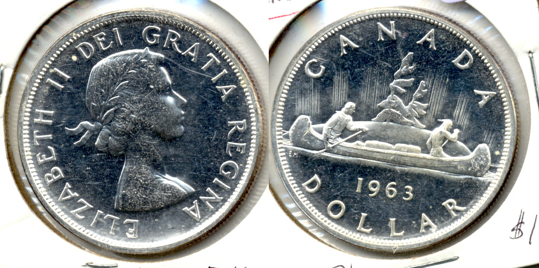 1963 Canada 1 Dollar ProofLike