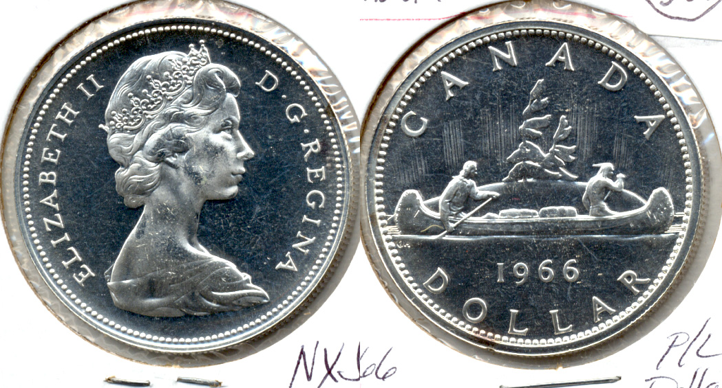 1966 Canada 1 Dollar Prooflike