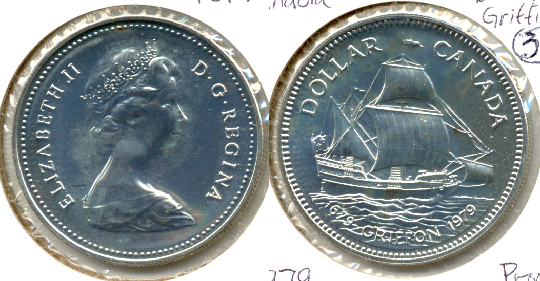 1979 Griffon Canada 1 Dollar Proof