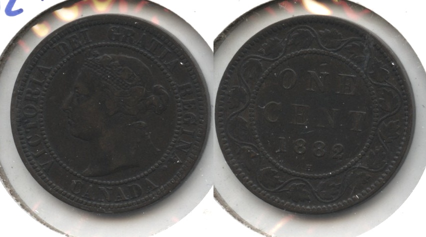 1882-H Canada 1 Cent VF-20