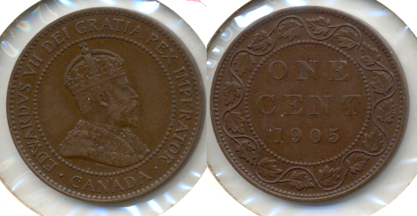 1905 Canada 1 Cent VF-30