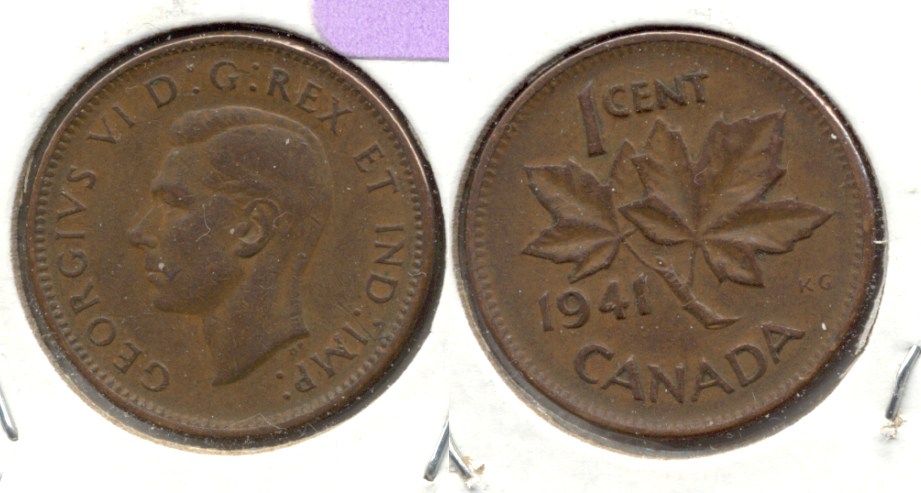 1941 Canada 1 Cent Fine-12