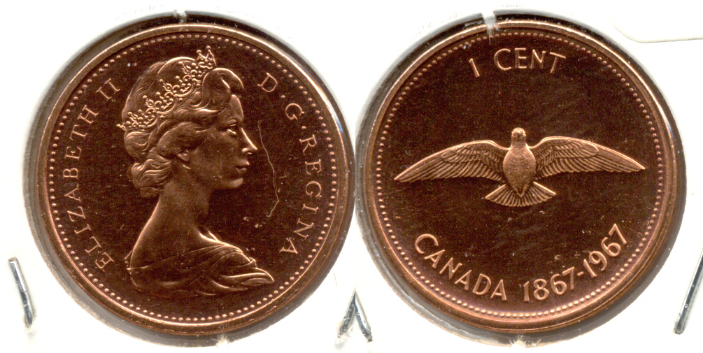 Canada 1 Cent 1967 Proof
