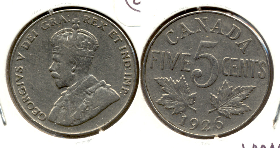 1926 Canada Nickel Fine-12