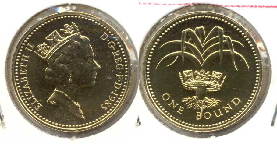 1985 Great Britain Pound MS-60