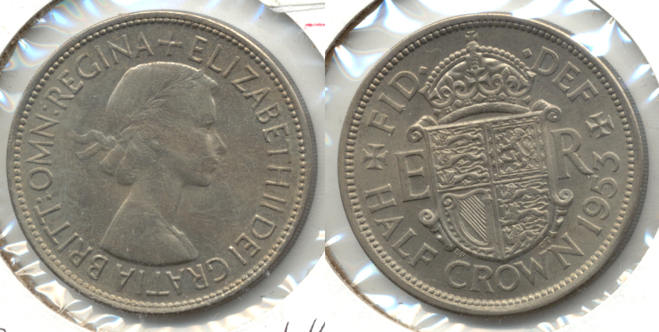 1953 Great Britain Half Crown MS-60
