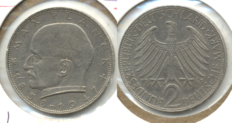 1963-J Germany 2 Mark EF-40