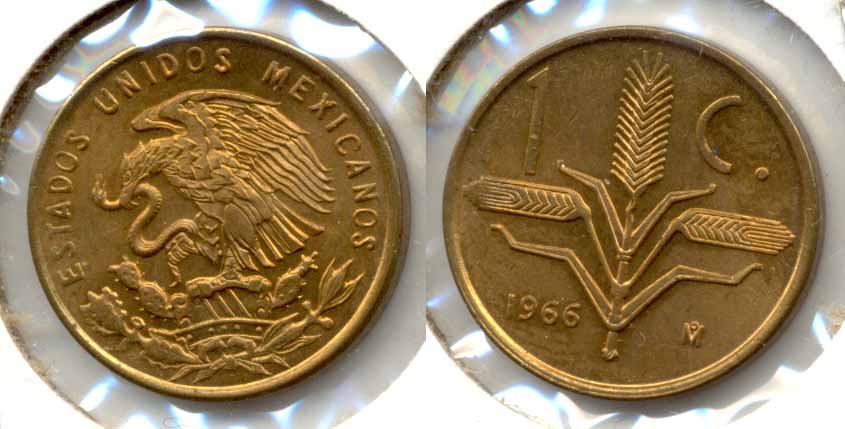1966 Mexico 1 Centavo MS