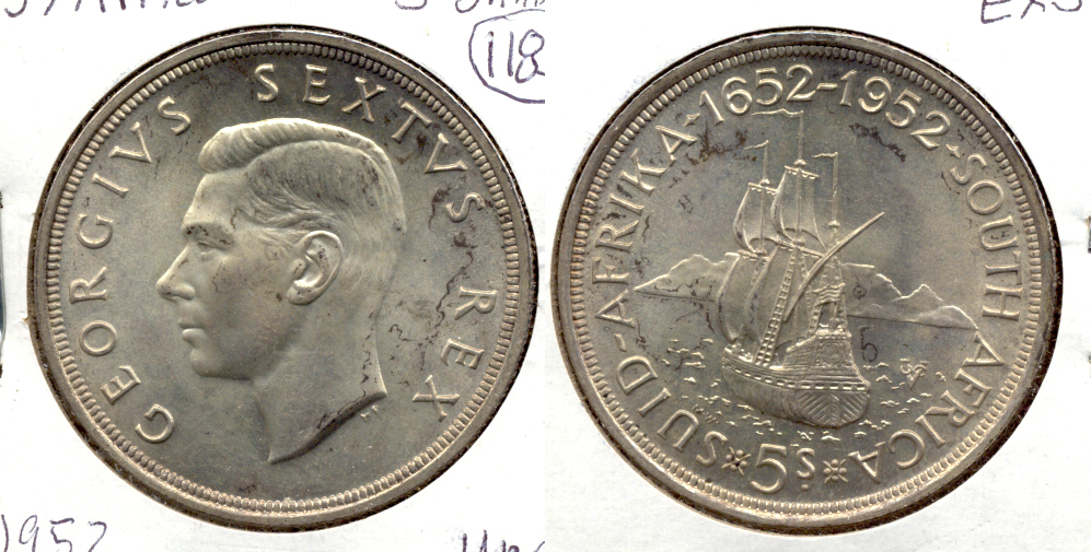 1952 South Africa Crown MS-60