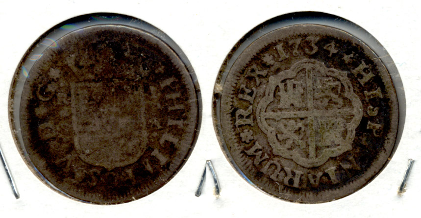 1734 Spain 1 Real Good-6