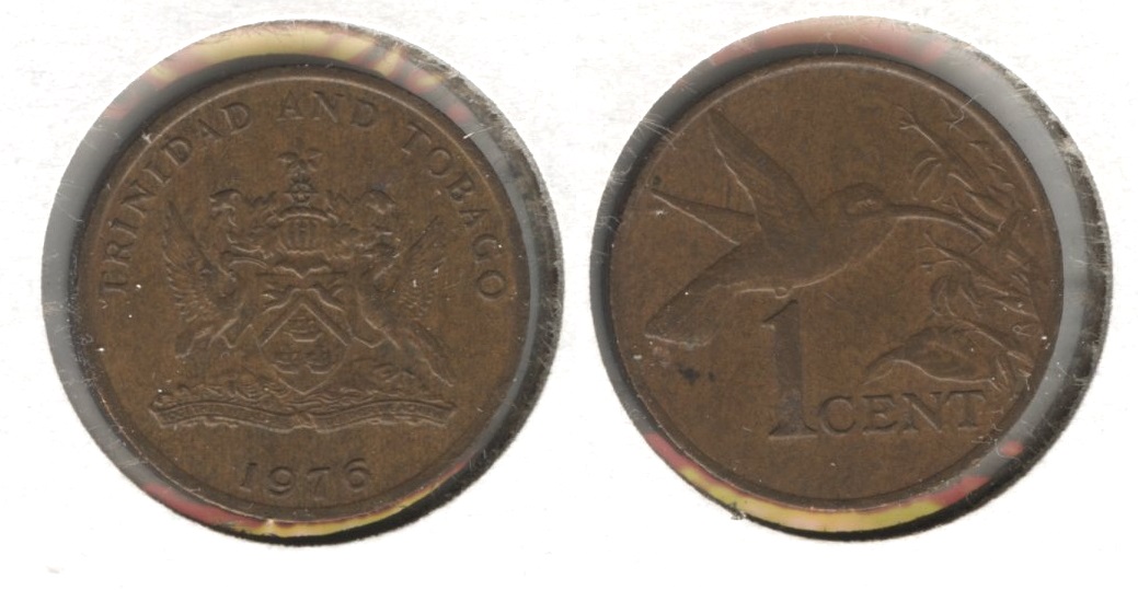 1976 Trinidad and Tobago 1 Cent EF-40