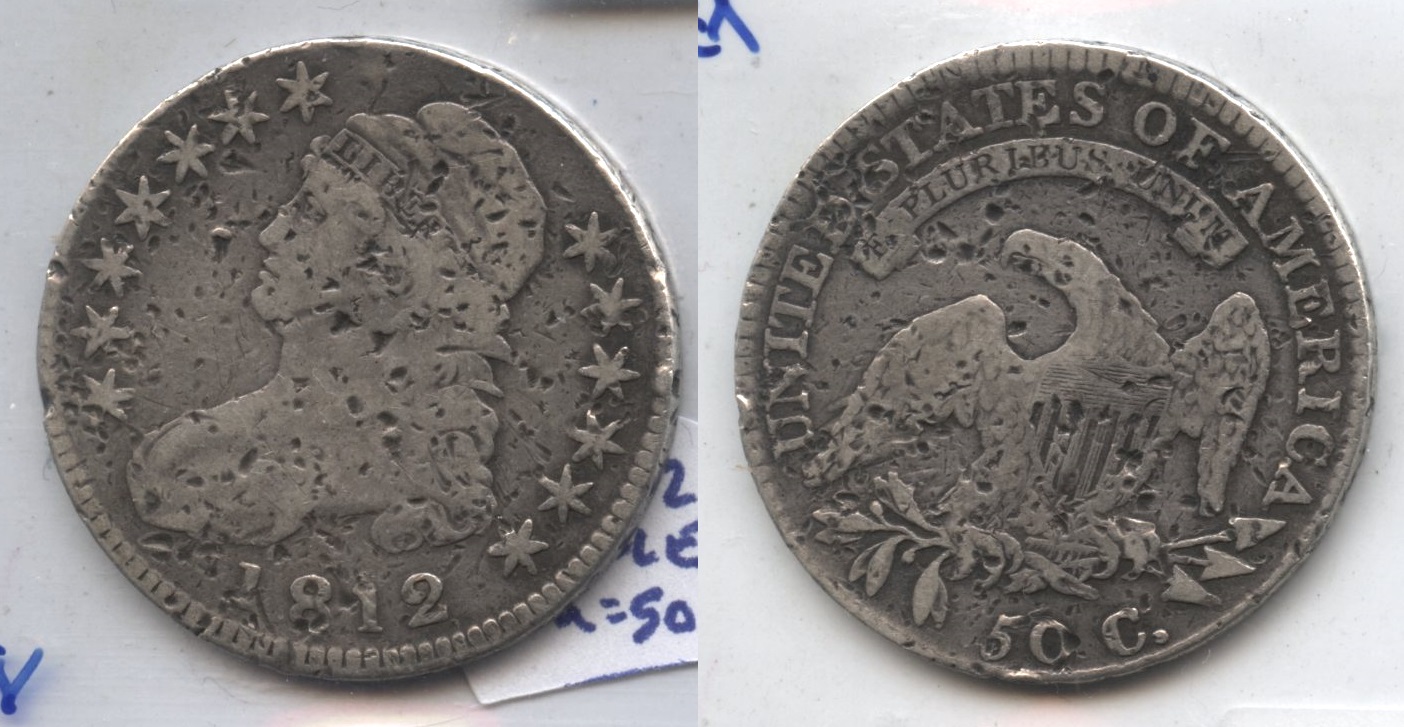 1812 Capped Bust Half Dollar Filler