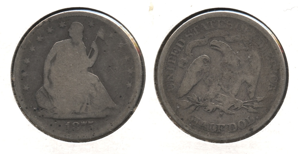 1875-S Seated Liberty Half Dollar Good-4 #a