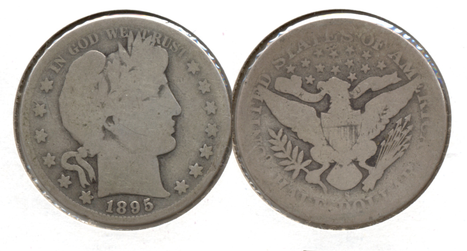 1895-S Barber Half Dollar AG-3