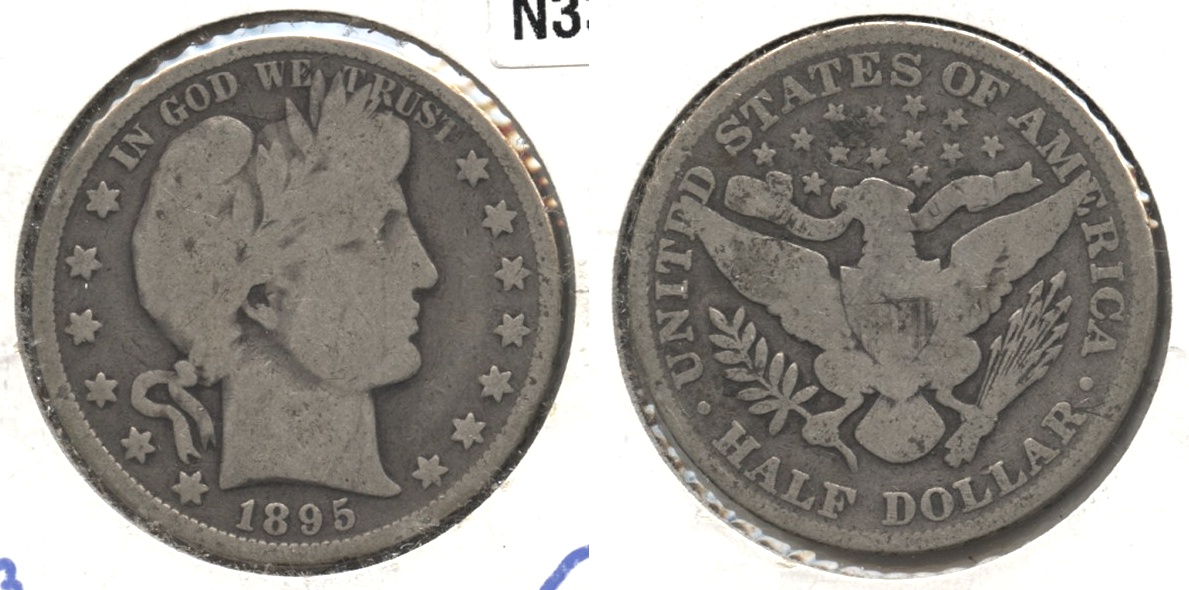 1895 Barber Half Dollar Good-4 #b