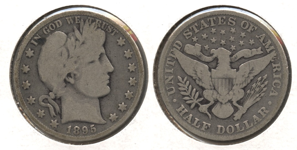 1895 Barber Half Dollar Good-4 #c