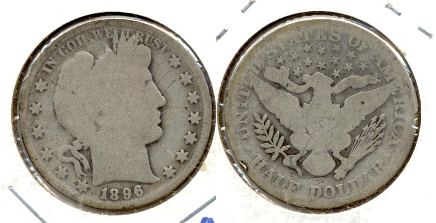 1896 Barber Half Dollar AG-3