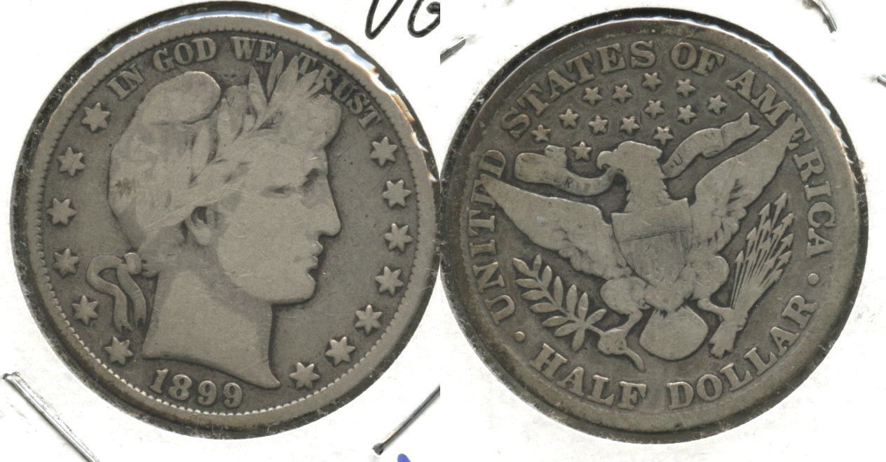 1899 Barber Half Dollar Good-4 #l