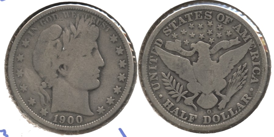 1900-O Barber Half Dollar Good-4 #e