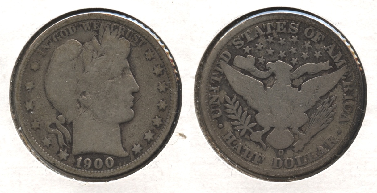 1900-O Barber Half Dollar Good-4 #h