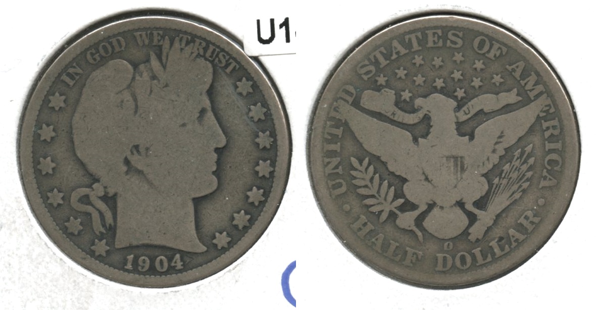 1904-O Barber Half Dollar Good-4 #a